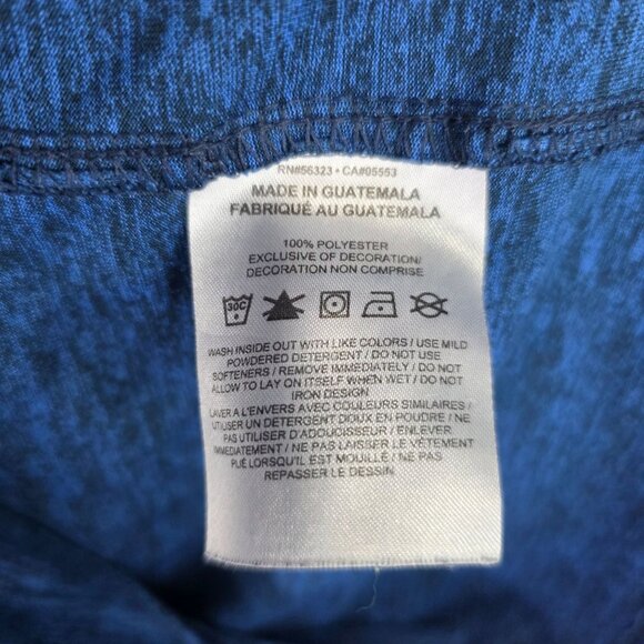 Mens Heather Blue The Nike Tee Shirt Dri Fit Short Sleeve 100% Polyester Size S - Picture 3 of 7